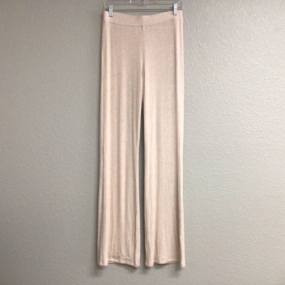ATM Anthony Thomas Melillo Ribbed Beige Pants Knit Women's Medium NWT $205 - Picture 13 of 13